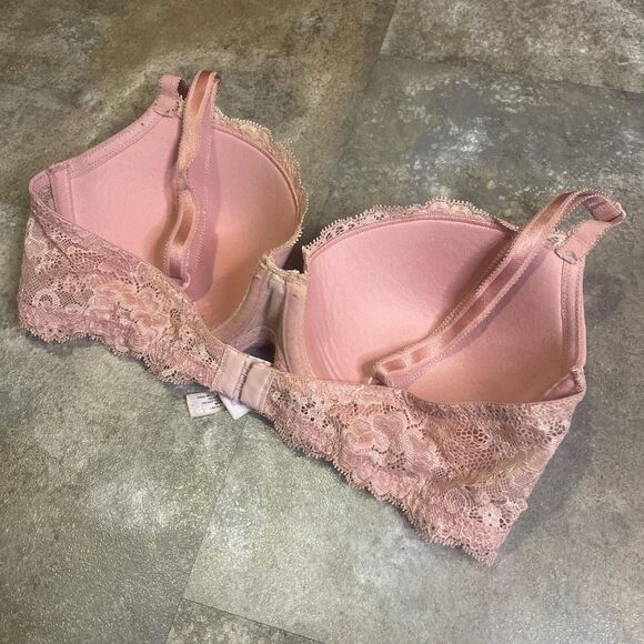 victoria’s secret angels y2k 34d nude blush pink august 2008 - Picture 2 of 7